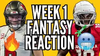 Week 1 Fantasy Football Reactions, Dynasty Trades & Waiver Wire Adds