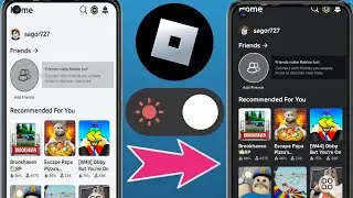 Come abilitare la modalità oscura su Roblox Mobile Come attivare la modalità oscura su Roblox