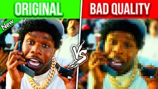 POPULAR RAP SONGS vs LOW QUALITY VERSIONS