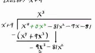 Precalculus How to divide polynomials using Long Division  2 3 remainder factor synthetic