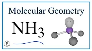 NH3 (Ammonia) Molecular Geometry, Bond Angles (and Electron Geometry)