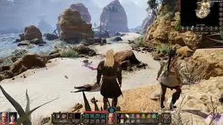 Baldur's Gate 3 Ravaged Beach Walkthrough Get to Ancient Rune Circle Get to Camp