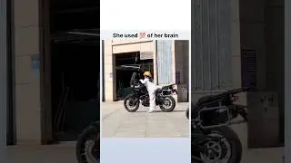 She used 💯 of her brain