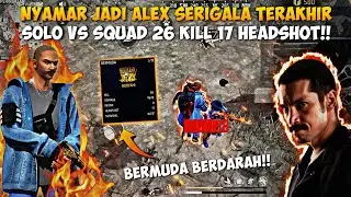 SOLO VS SQUAD 26 KILL 17 HEADSHOT!! PAKE SET KAYA GINI AUTO PANEN HEADSHOT FreeFire