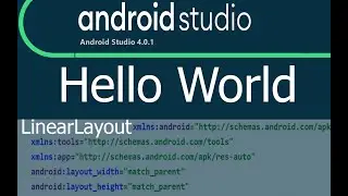 Android - Hello world with a simple Linear layout design