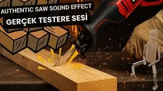 Real Chainsaw Sound While Cutting Wood | Electric Sword Saw Action 🎥🪚 #ASMR #Satisfying