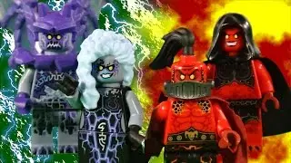 LEGO NEXO KNIGHTS - STONE MONSTERS V'S LAVA MONSTERS