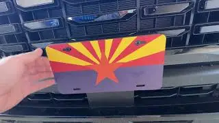 2023 Hyundai Palisade Front License Plate