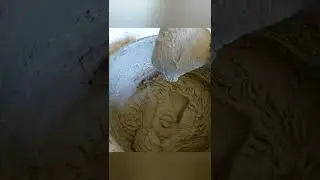 Имитация камня из плиточного клея очень простой способ