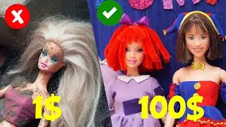 Barbie Makeover Transformations ~ MAKEOVER From BARBIE Into Pomni,Ragatha ~ Amazing Digital Circus