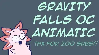 Animating my OCs to Gravity Falls