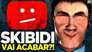 SKIBIDI TOILET VAI ACABAR?! DAFUQBOOM está dando STRIKES em CANAIS GIGANTES! 🚨