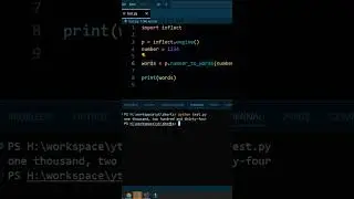 Convert Numbers to Words Using Python!  