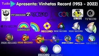 Cronologia #93: Vinhetas Rede Record (1953 - 2022)
