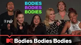 The Bodies Bodies Bodies Cast Play MTV Yearbook | MTV Movies