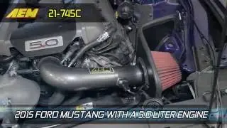 How To Install an AEM Air Intake on a 2015 Ford Mustang GT 5.0L