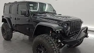 2021 JEEP WRANGLER RUBICON UNLIMITED ECODIESEL LIFTED FULL 4K WALKAROUND 24J327A