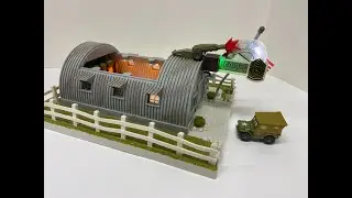 Sarge's Surplus Hut Light-up Playset Demo (Cars Precision Series)