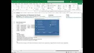 Awesome 2023 BlueUI version 1.1 Interactive UI Elements for Excel UserForms using VBA