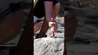 Как и чем долбили базальт?