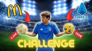 2,60€ VS 150€ 👀 PALLONE DEL MC DONALD’S VS PALLONE DELLA SERIE A ⚽️ CI SARÀ TANTA DIFFERENZA? 🤔