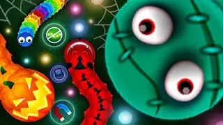 HALLOWEEN ZOMBIES VS NOOBS WORMAX IO! Wormax.io