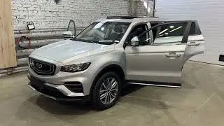 Обзор Geely Atlas Pro из Китая с пробегом 38000км