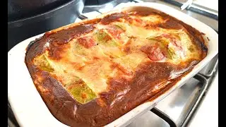 ПОМИДОРЫ С КАБАЧКАМИ В ДУХОВКЕ В СЛИВОЧНОЙ ЗАЛИВКЕ.TOMATOES WITH ZUCCHINI IN CREAMY FILLING.