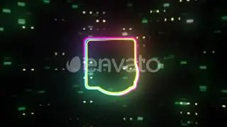 Digital Glitch Logo Reveal After Effects Template