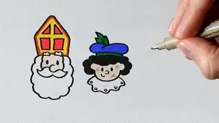 Zo teken je Sint & Piet! (Deel 2)