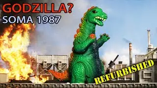 Bringing the '80s Back to Life: Refurbishing a Bootleg Godzilla Toy! 🦖✨