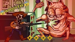 FNF The Great Punishment but Woody.exe Vs Gorefield Phase 2 - Gorefield V2 mod -Friday Night Funkin'