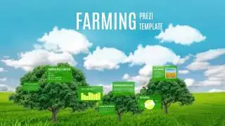 Farming Prezi template