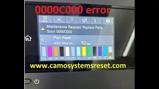 Service Program Reset Epson SC-P7500 P7530 P7570 SC-P9500 P9530 P9570 - how to fix  0000C000 error ✅