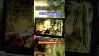 WoT + Skyrim Intel UHD 620 - Toshiba Tecra A50 E 13L #shorts