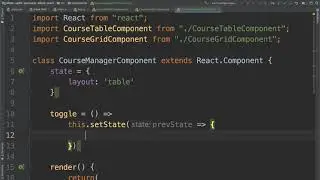 Changing the State in React JS Components   Toggle and Set State   cs4550   w4 1 4110