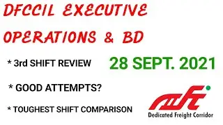 dfccil exam analysis 2021 | dfccil exam review today | dfccil executive operations and BD analysis