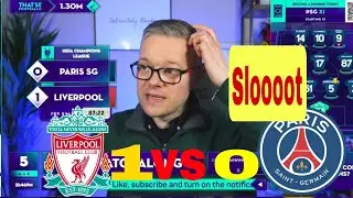 Psg 0 vs 1 Liverpool | RAEACTION Mark Goldbridge | Champions League