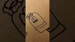 Урок #2 Как нарисовать кактус по имени Ваня. Урок рисования стеклянным пером.