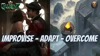 GWENT | Updated Improvise - Adapt - Overcome | I Stole Opponent's Big Aerondight!