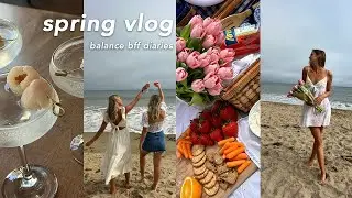 weekly vlog: beach picnic, dinners out with best friends