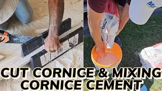 Cut Cornice & Mixing Your Compound | Maxkil