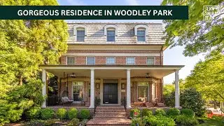 Grand Residence in Woodley Park DC: 7-Bedroom Home with Elevator, Heated Garage & Outdoor Oasis