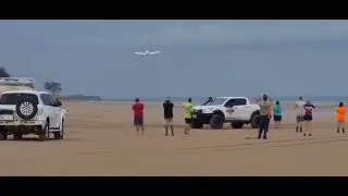 Plane Takes Off After Emergency Landing on Nudist Beach