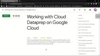 Working with Cloud Dataprep on Google Cloud [ GSP050 ] Solution