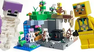 LEGO Minecraft 21189 The Skeleton Dungeon Speed Build & Set Review