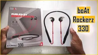 Boat Rockerz 330 Wireless Bluetooth earphones Unboxing & Review