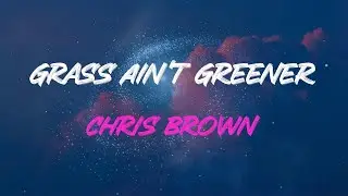 Chris Brown - Grass Ain't Greener Lyrics | That Grass Ain't Greener On The Other Side