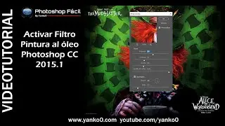 Activar Filtro Pintura al Óleo en Photoshop CC 2015.1