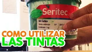 TINTAS Y MALLAS PARA SERIGRAFIA TEXTIL // Ej Ramirez